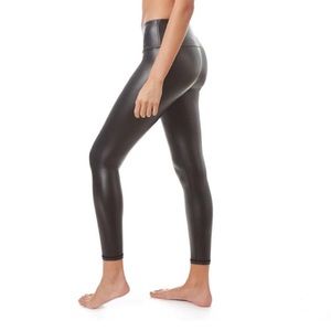 Gottex Black Leather Leggings